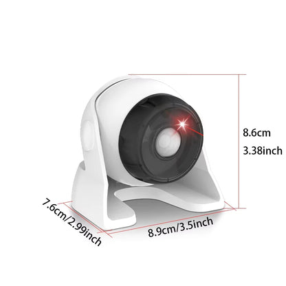 Cat Laser Toy Automatic Rechargeable Motion Random Activated Interactive Cat Toys for Indoor Cats/Dog/Kittne Slow and Fast Mode