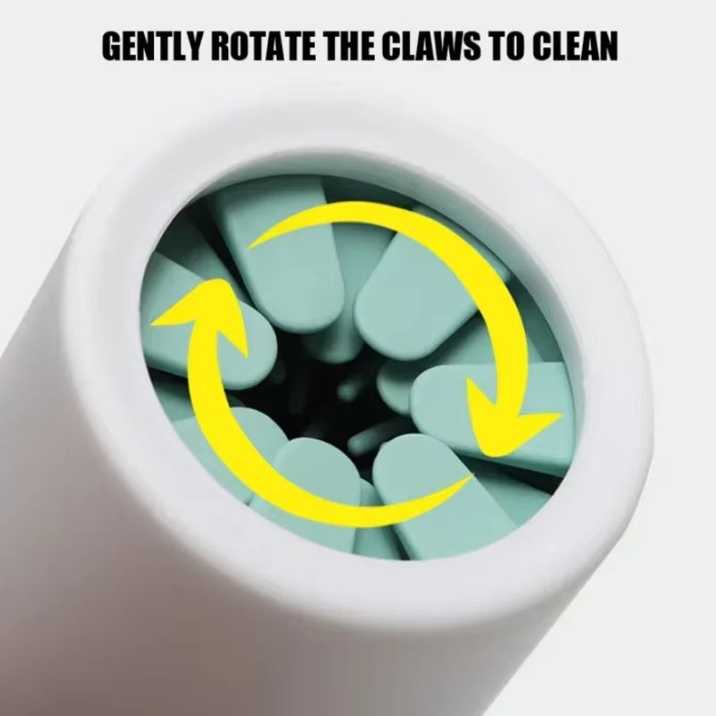 Automatic Pet Foot Washer Cup Silicone Soft Foot Cup Cat Foot Cleaning Bucket Dog Paw Cleaner Cup
