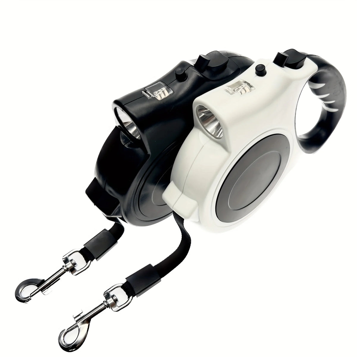 1Pc Illuminated Retractable Dog Leash -16Ft, Adjustable, Ideal for Medium and Large Dogs